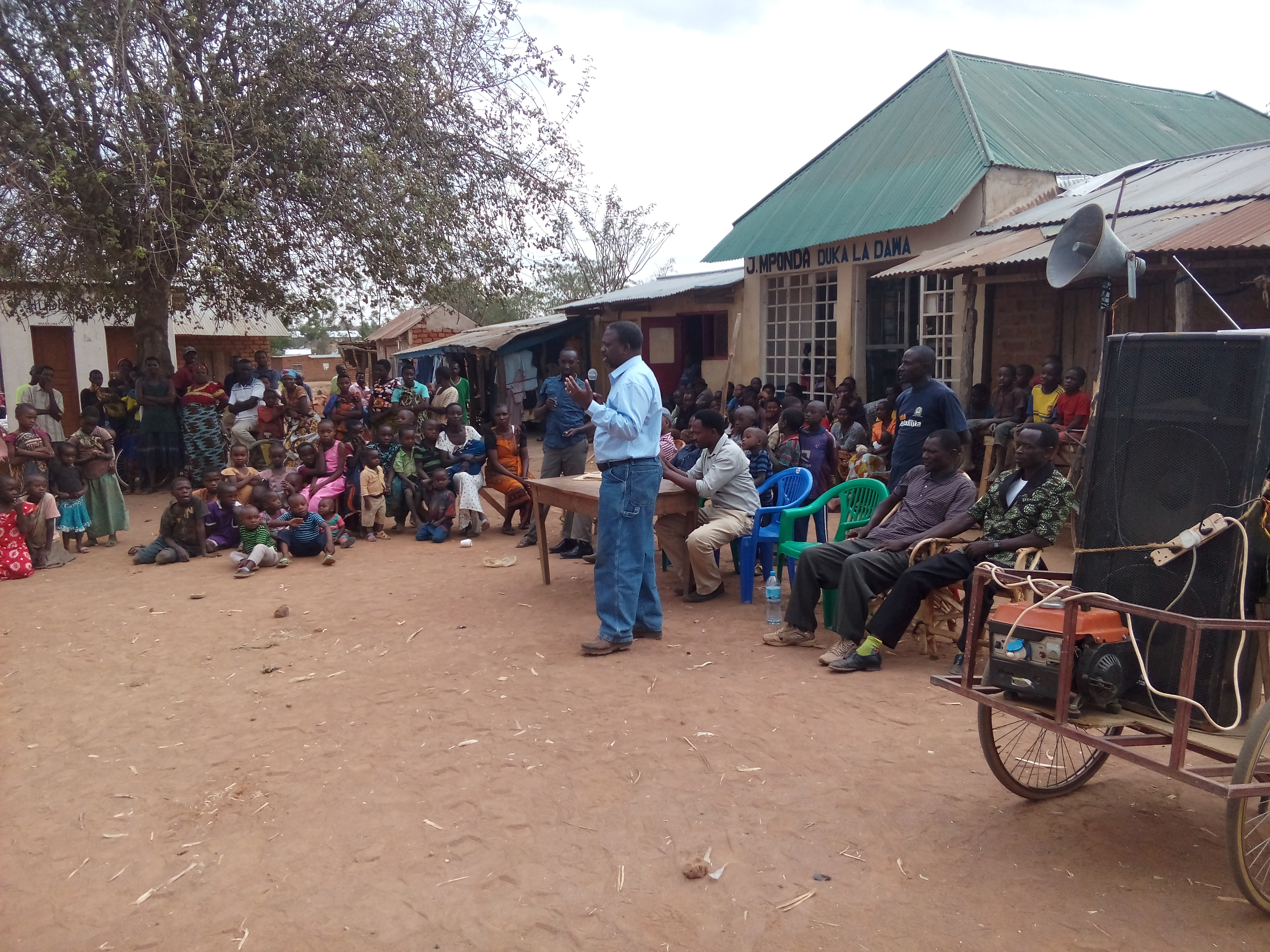 TCDC director explain issues about Malaria at Bugalama ward